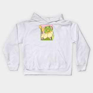 LOVER OF FROGS TOADS Kids Hoodie